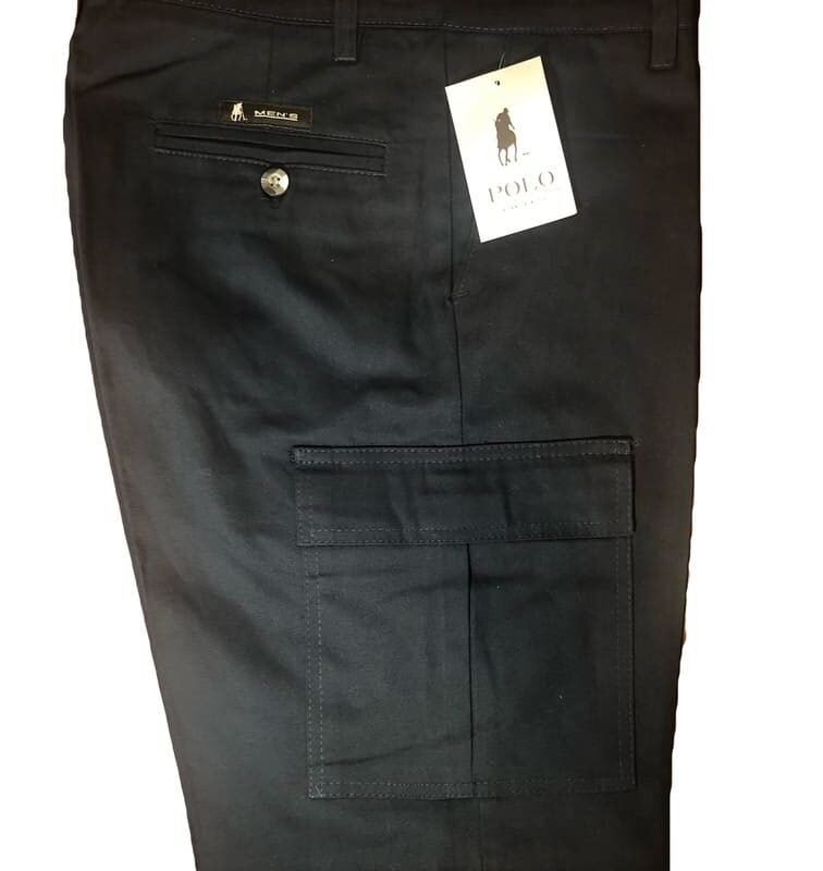 Bermuda gabardina cargo